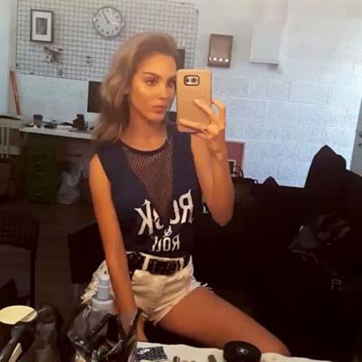 Maria Domark taking a selfie