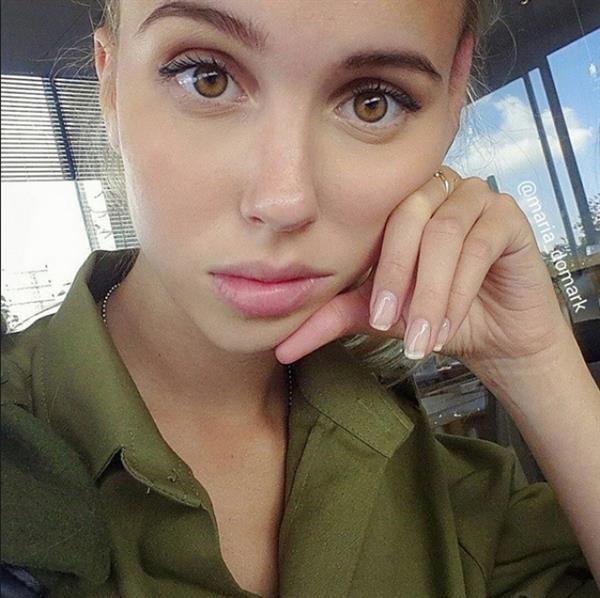 Maria Domark taking a selfie