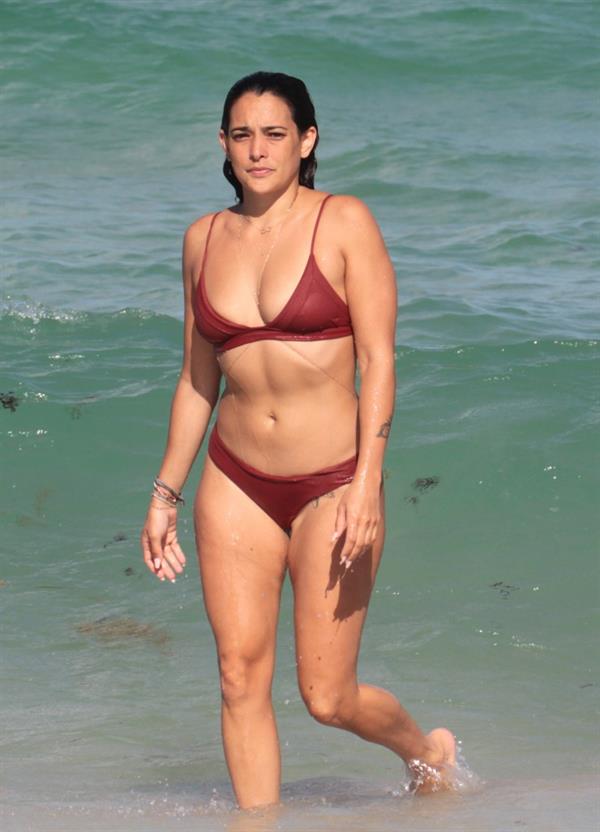 Natalie Martinez in a bikini