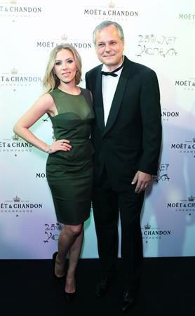 Scarlett Johansson Gala in Moscow celebrating 250 years of Moët & Chandon - 10/4/12