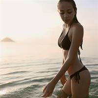 Paige Jimenez in a bikini