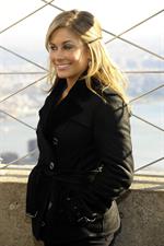 Shawn Johnson Visits The Empire State Building November 28, 2012