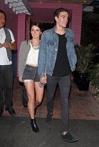 Shenae Grimes leaving Pink Taco in West Hollywood 9/29/2012 