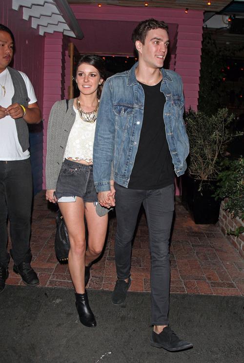 Shenae Grimes leaving Pink Taco in West Hollywood 9/29/2012 