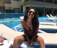 Melanie Iglesias in a bikini