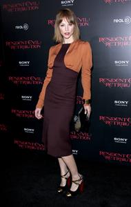 Sienna Guillory Resident Evil: Retribution - Los Angeles Premiere, 13 Sep 2012 