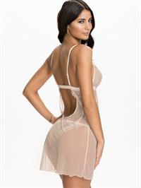 Johanna Lundback in lingerie