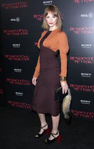 Sienna Guillory Resident Evil: Retribution - Los Angeles Premiere, 13 Sep 2012 