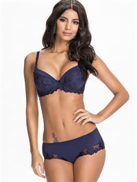 Johanna Lundback in lingerie