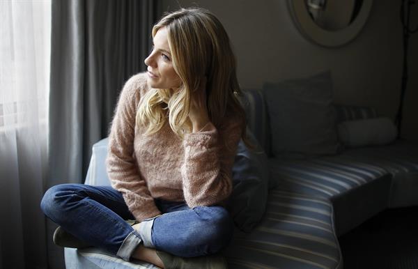 Sienna Miller Poses for a portrait at the London Hotel in New York - October 5, 2012 