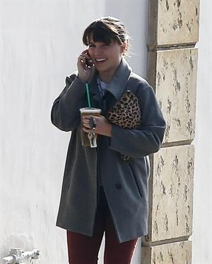 Sophia Bush at Starbucks in Beverly Hills 12/27/12 