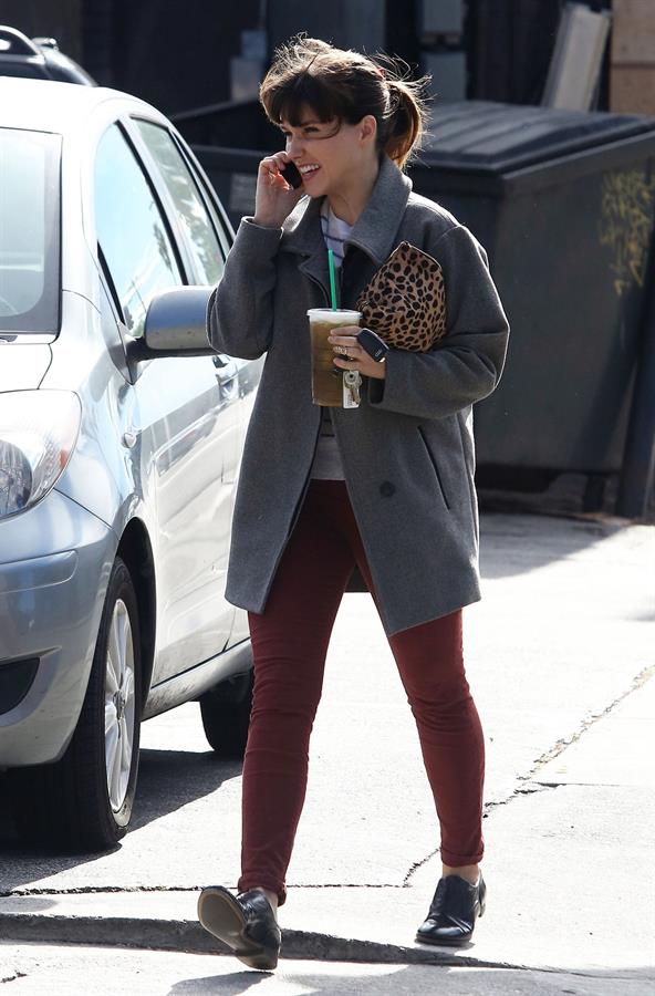 Sophia Bush at Starbucks in Beverly Hills 12/27/12 