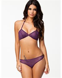 Johanna Lundback in lingerie