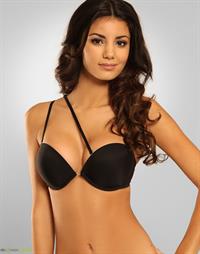 Johanna Lundback in lingerie