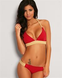 Johanna Lundback in a bikini