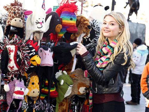 Stefanie Scott on holiday in NY 12/28/12 