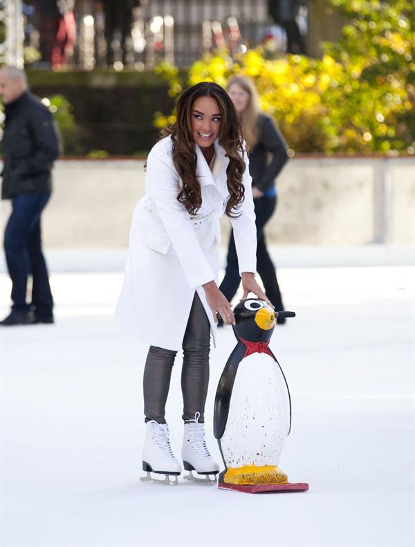 Tamara Ecclestone Opens the Natural History Museum ice rink in London - November 7, 2012