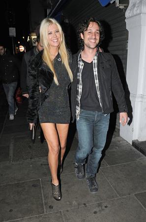 Tara Reid - Leaving Groucho Club in London 9/20/12  