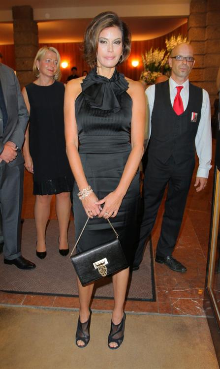 Teri Hatcher - Arrives for a Concert Salzburg Festival July 30, 2012