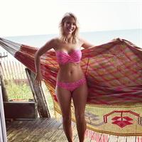 Katja Zwara in a bikini