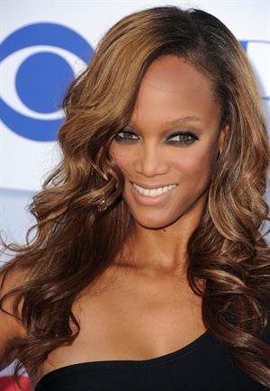 Tyra Banks arrives at the 2012 TCA Summer Tour - CBS, Showtime And The CW Party at 9900 Wilshire Blvd on July 29, 2012 in Beverly Hills, California