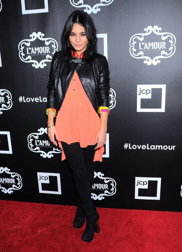 Vanessa Hudgens L'Amour by Nanette Lepore JCPenney launch party NY 1/24/13 