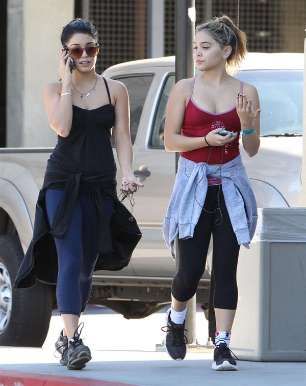 Vanessa Hudgens out and about in Studio City 10/28/12