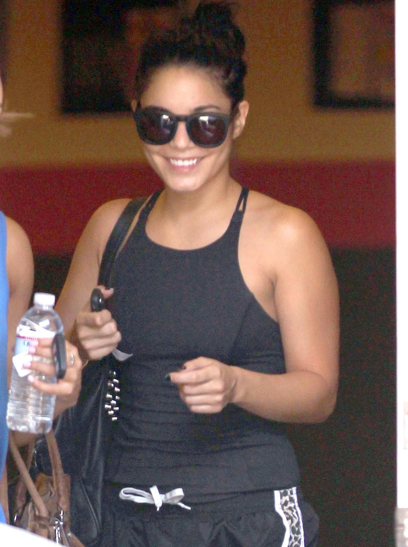 Vanessa Hudgens at a Piloing class in Studio City 9/29/12 