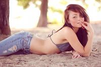 Elizabeth Tobar in a bikini