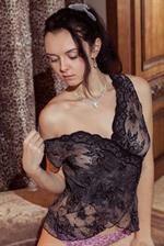 Sexy Anatali nude on her bed