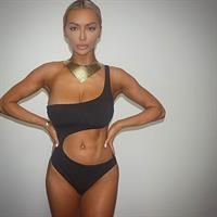 Lindsey Pelas in a bikini