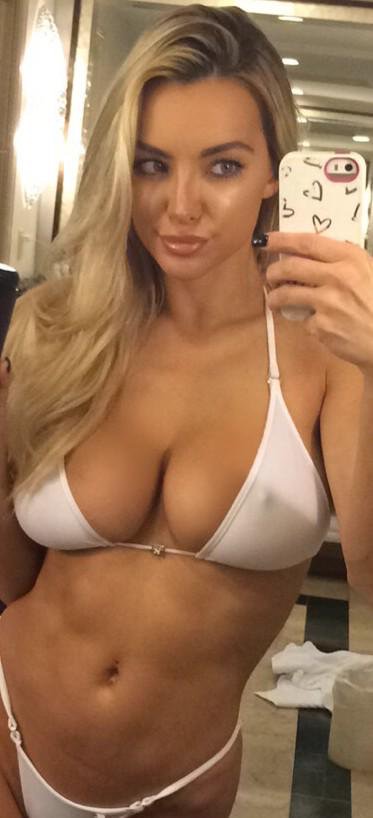 Lindsey Pelas in a bikini