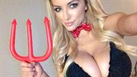 Lindsey Pelas in lingerie