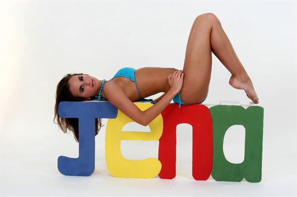 Jena Sims in a bikini