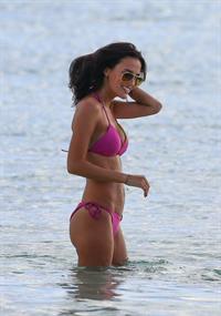 Lucy Watson in a bikini