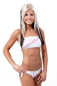 Janni Hussi in a bikini