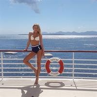 Kimberley Garner in a bikini