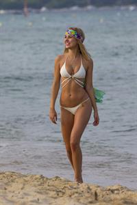 Kimberley Garner in a bikini