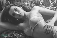 Alice Llenas in lingerie