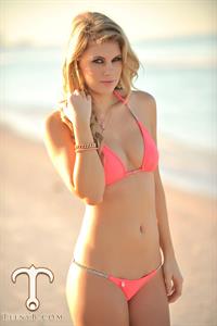 Chrissy Blair in a bikini