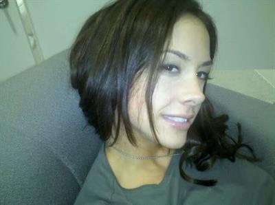 Chanel Preston taking a selfie