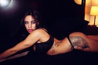 Mercedes Edison in lingerie