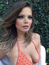 Milena Toscano in a bikini