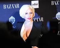 Lady Gaga at the HARPERS BAZAAR Celebrate ICONS September 6, 2014