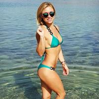 Nikki Leigh in a bikini