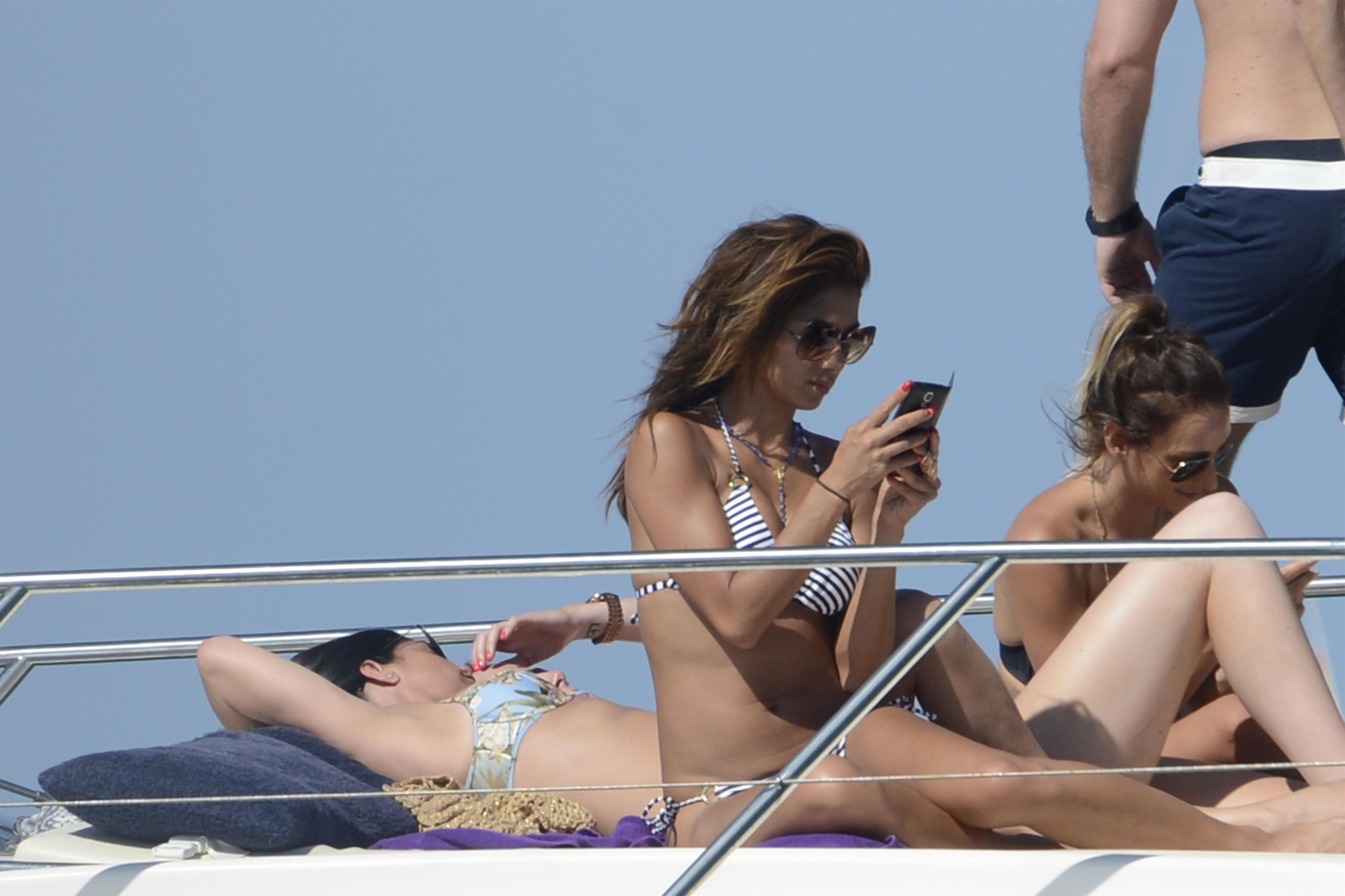 Nicole Scherzinger in a bikini in Ibiza on August 31, 2014