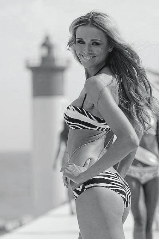 Ksenia Sukhinova in a bikini