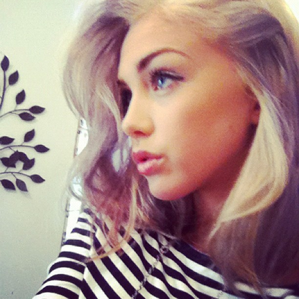 Taylor Godfrey taking a selfie