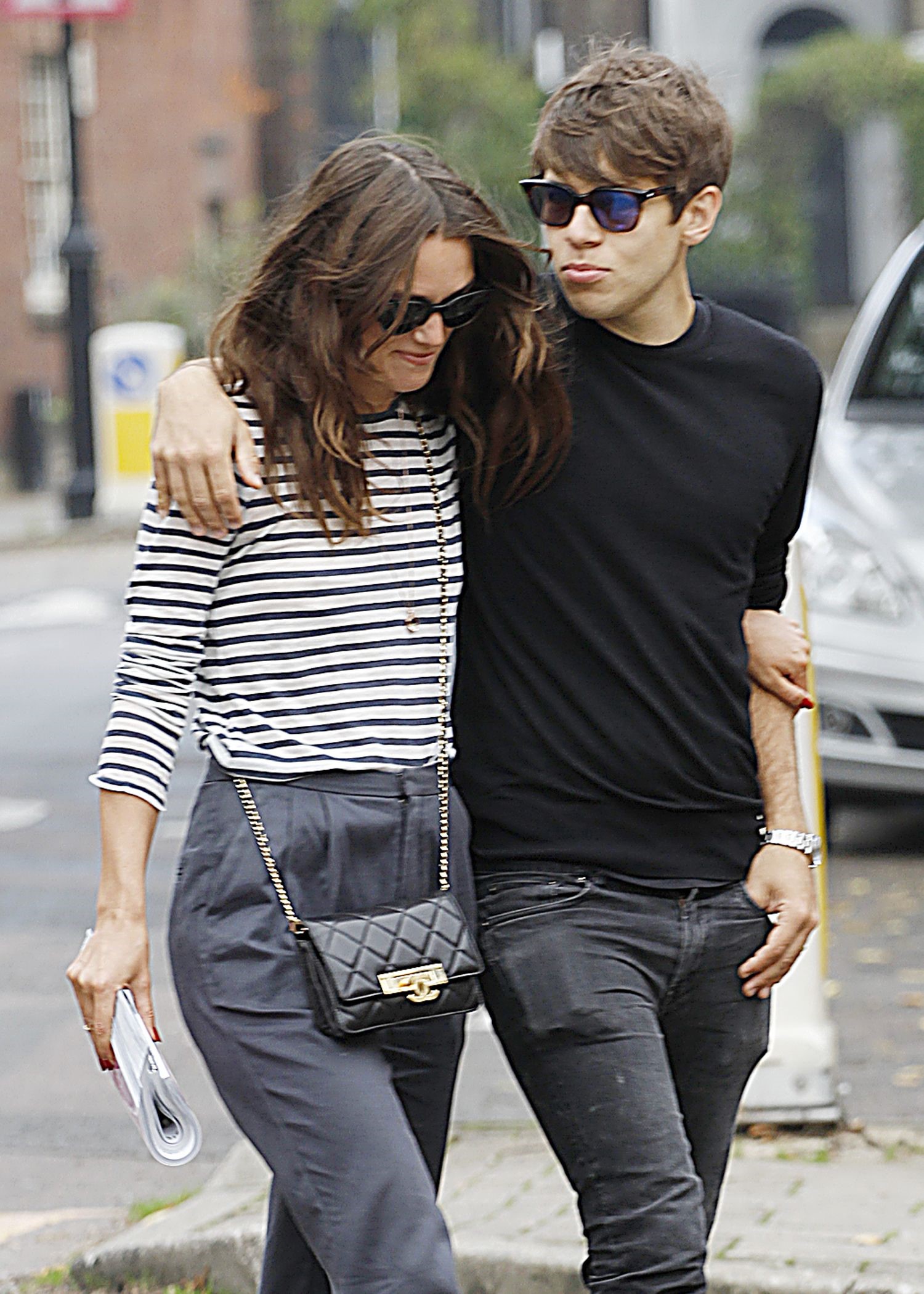 Keira Knightly & husband James Righton out shopping in North London September 3, 2014