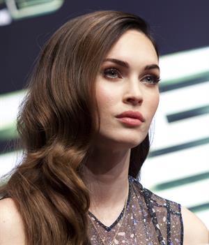 Megan Fox Teenage Mutant Ninja Turtles, press conference in Seoul August 27, 2014